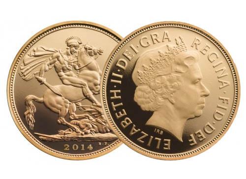 La Sterlina inglese 2014 la nuova moneta d'oro da investimento